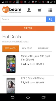 Infibeam android App screenshot 4